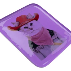 Geschirr & Tischaccessoires|KARE Design Tablett Ego Cat 27X27Cm