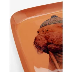 Geschirr & Tischaccessoires|KARE Design Tablett Ego Walrus 21X21Cm
