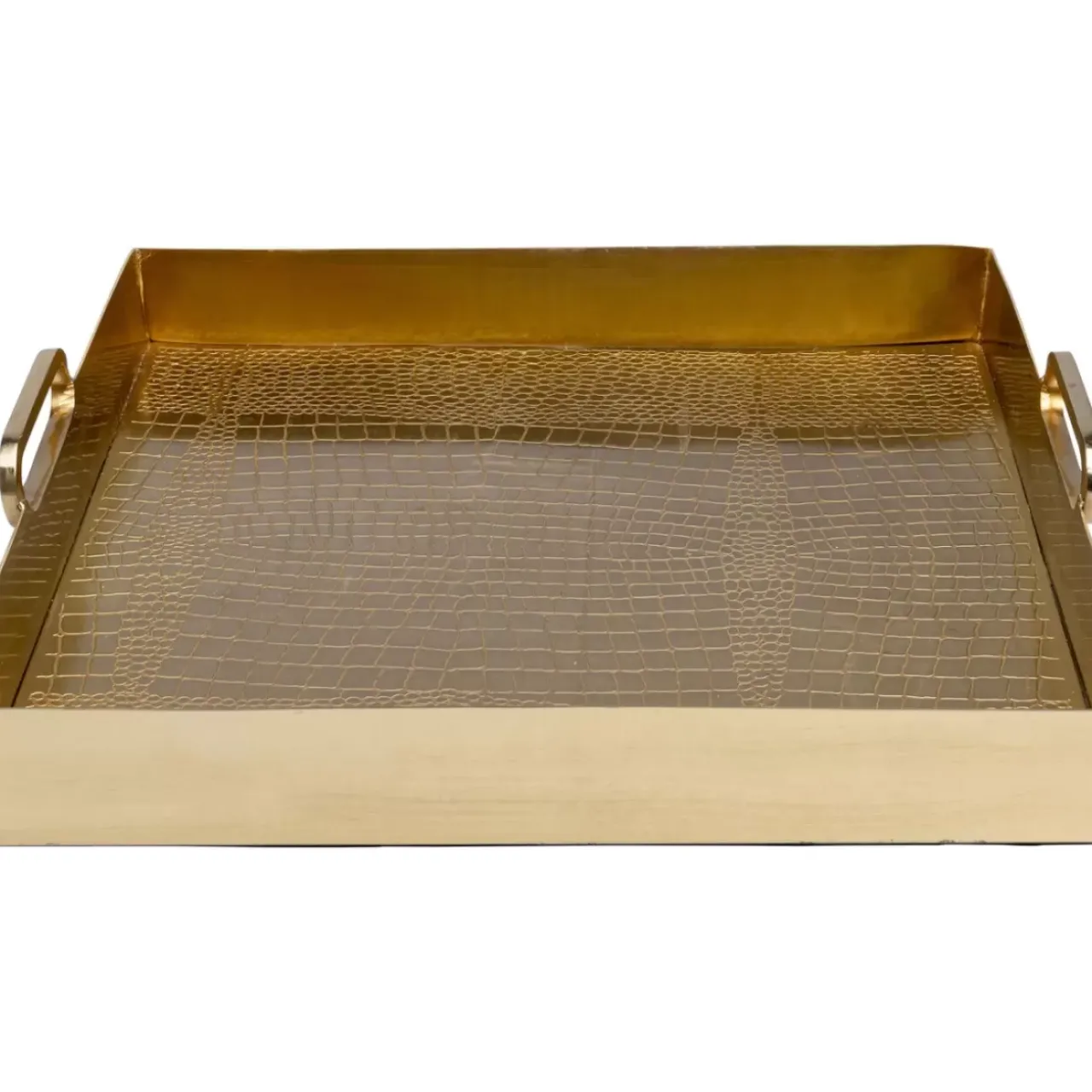 Geschirr & Tischaccessoires|KARE Design Tablett Serpente 42X41Cm