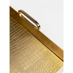 Geschirr & Tischaccessoires|KARE Design Tablett Serpente 42X41Cm