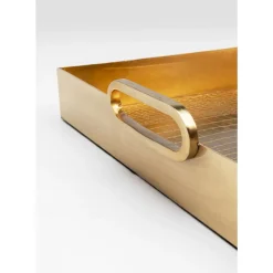 Geschirr & Tischaccessoires|KARE Design Tablett Serpente 42X41Cm