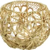 Deko & Geschenkartikel|KARE Design Teelichthalter Hayat Brass O12Cm