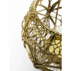 Deko & Geschenkartikel|KARE Design Teelichthalter Hayat Brass O12Cm