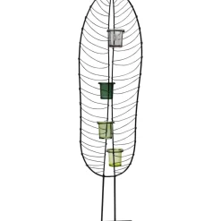 Kerzenständer & Laternen|KARE Design Teelichthalter Leaf Wire 86Cm