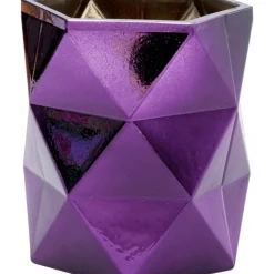 Kerzenständer & Laternen|KARE Design Teelichthalter Rhomb Lila 11