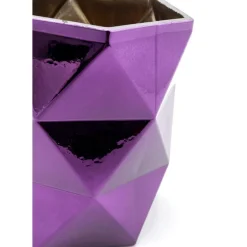 Kerzenständer & Laternen|KARE Design Teelichthalter Rhomb Lila 11