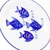 Geschirr & Tischaccessoires|KARE Design Teller Aquarium O22Cm