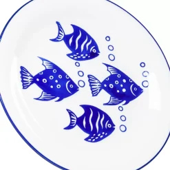 Geschirr & Tischaccessoires|KARE Design Teller Aquarium O22Cm