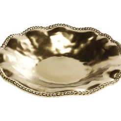Geschirr & Tischaccessoires|KARE Design Teller Bell Gold O36Cm