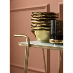 Geschirr & Tischaccessoires|KARE Design Teller Bell Gold O36Cm