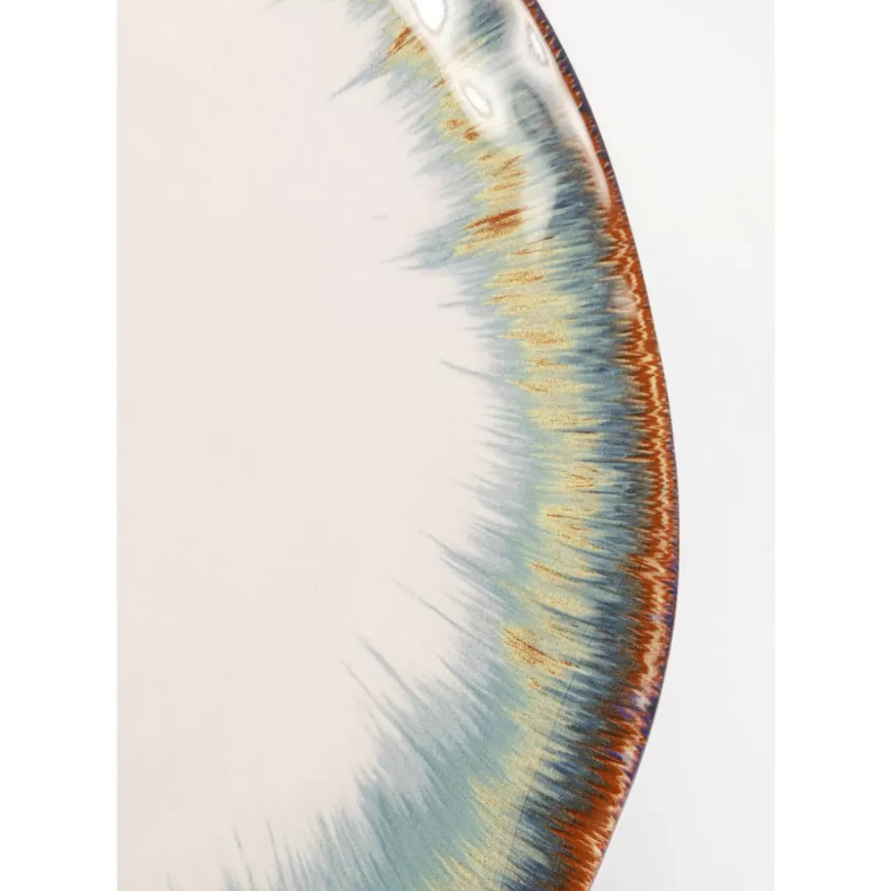 Geschirr & Tischaccessoires|KARE Design Teller Laguna Blau O26Cm