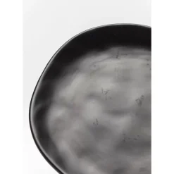 Geschirr & Tischaccessoires|KARE Design Teller Organic Black O20Cm