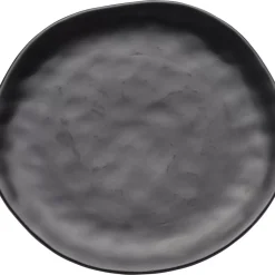 Geschirr & Tischaccessoires|KARE Design Teller Organic Black O26Cm