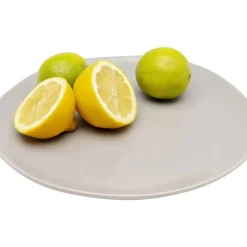 Geschirr & Tischaccessoires|KARE Design Teller Organic Grau O26Cm
