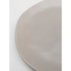 Geschirr & Tischaccessoires|KARE Design Teller Organic Grau O20Cm