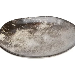 Geschirr & Tischaccessoires|KARE Design Teller Savannah Braun/Grau Matt O26Cm