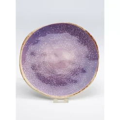 Geschirr & Tischaccessoires|KARE Design Teller Shirley Violett O21Cm