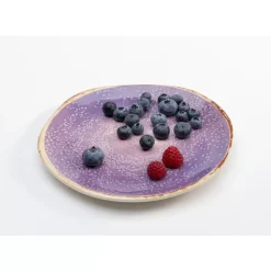 Geschirr & Tischaccessoires|KARE Design Teller Shirley Violett O21Cm