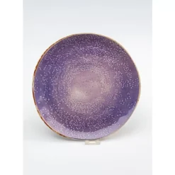 Geschirr & Tischaccessoires|KARE Design Teller Shirley Violett O26Cm