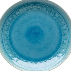 Geschirr & Tischaccessoires|KARE Design Teller Sicilia Blau O27Cm