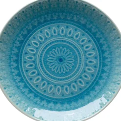 Geschirr & Tischaccessoires|KARE Design Teller Sicilia Blau O21Cm
