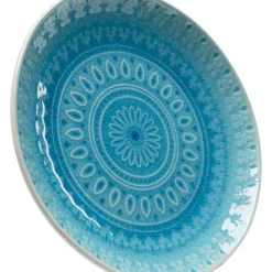 Geschirr & Tischaccessoires|KARE Design Teller Sicilia Blau O21Cm
