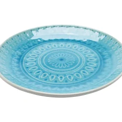 Geschirr & Tischaccessoires|KARE Design Teller Sicilia Blau O21Cm