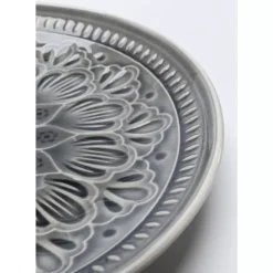 Geschirr & Tischaccessoires|KARE Design Teller Sicilia Mandala Grau O21Cm