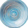 Geschirr & Tischaccessoires|KARE Design Teller Tief Swirl Blau O21Cm