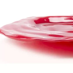Geschirr & Tischaccessoires|KARE Design Teller Tornado Rot O46Cm