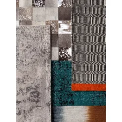Teppiche|KARE Design Teppich Cosmo Grau Fur 170X240Cm