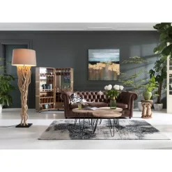 Teppiche|KARE Design Teppich Kelim Ornament Turkis 200X300Cm