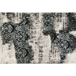 Teppiche|KARE Design Teppich Kelim Ornament Turkis 170X240Cm