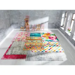 Teppiche|KARE Design Teppich Kelim Pop Grey 170X240Cm