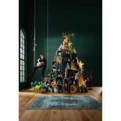 Teppiche|KARE Design Teppich Kelim Pop Turquoise 170X240Cm