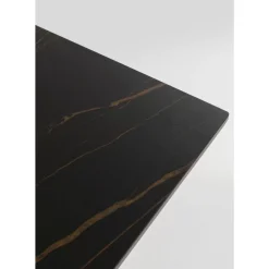 Outdoormöbel|KARE Design Tisch Gloria Outdoor Keramik Schwarz 180X90Cm