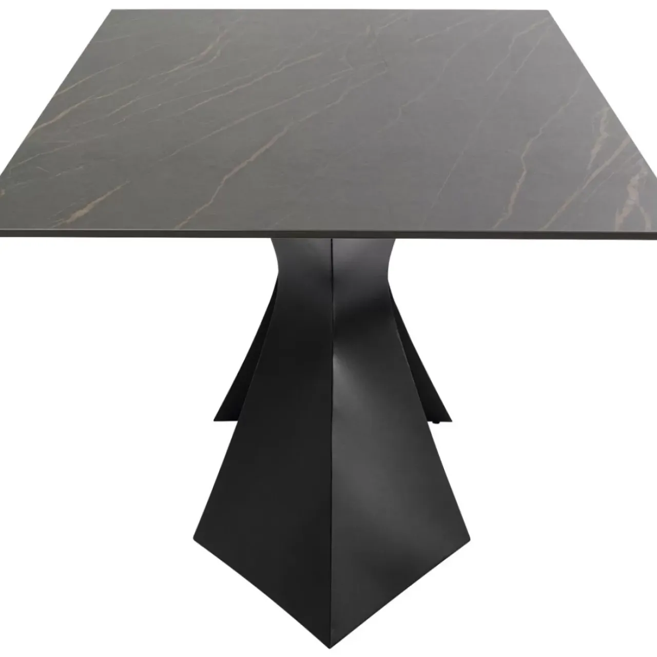 Outdoormöbel|KARE Design Tisch Gloria Outdoor Keramik Schwarz 180X90Cm