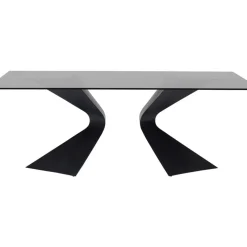 Tische|KARE Design Tisch Gloria Schwarz 200X100Cm