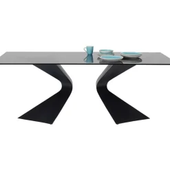 Tische|KARE Design Tisch Gloria Schwarz 200X100Cm