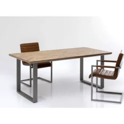 Tische|KARE Design Tisch Parquet Rohstahl 180X90Cm