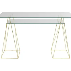 Tische|KARE Design Tisch Polar Messing Matt 8Mm Esg