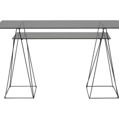 Tische|KARE Design Tisch Polar Schwarz 8Mm Esg 135X65Cm
