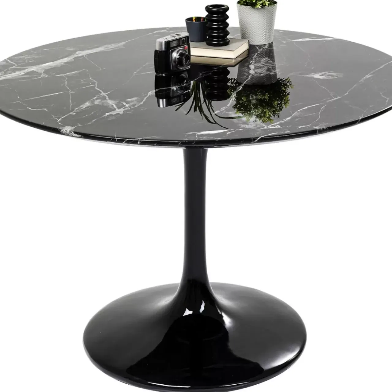 Tische|KARE Design Tisch Solo Marble Schwarz O110