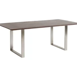 Tische|KARE Design Tisch Symphony Dunkel Chrom 200X100