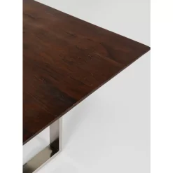 Tische|KARE Design Tisch Symphony Dunkel Chrom 200X100