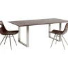 Tische|KARE Design Tisch Symphony Dunkel Chrom 160X80