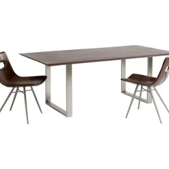 Tische|KARE Design Tisch Symphony Dunkel Chrom 160X80