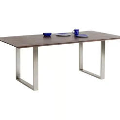 Tische|KARE Design Tisch Symphony Dunkel Chrom 160X80