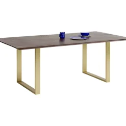 Tische|KARE Design Tisch Symphony Dunkel Messing 200X100