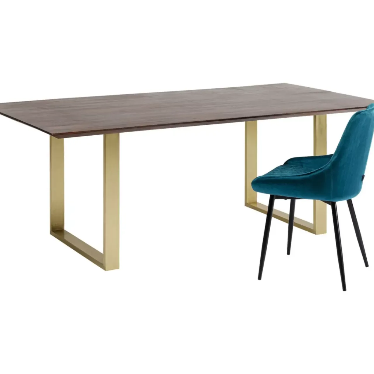 Tische|KARE Design Tisch Symphony Dunkel Messing 180X90